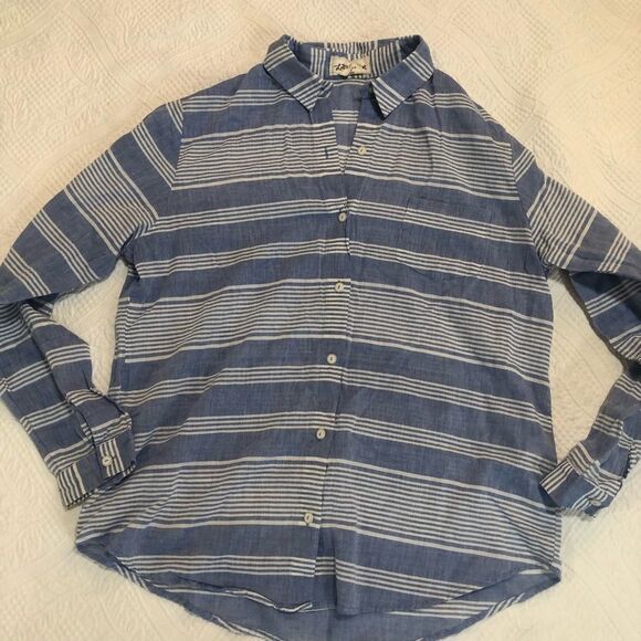 Anthropologie lili’s closet muted stripe shirt - Picture 3 of 8